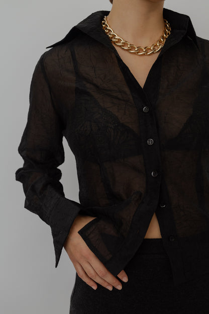 Transparent blouse
