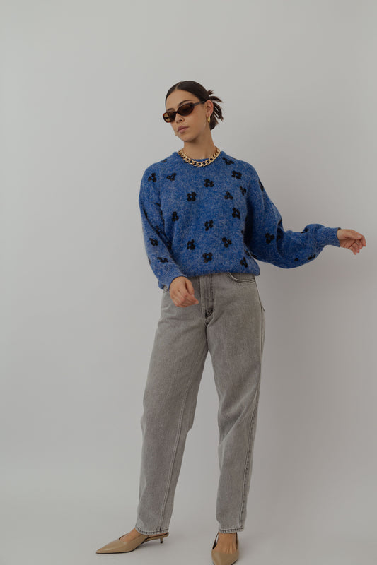 Sparkling vintage jumper