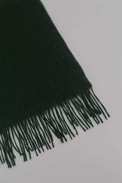Racing green scarf