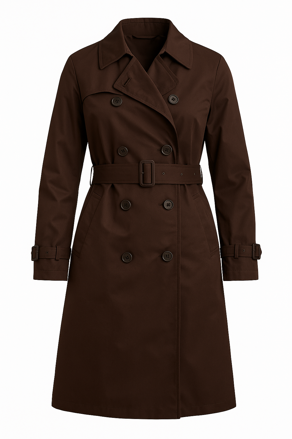 Tailored vintage trench coat