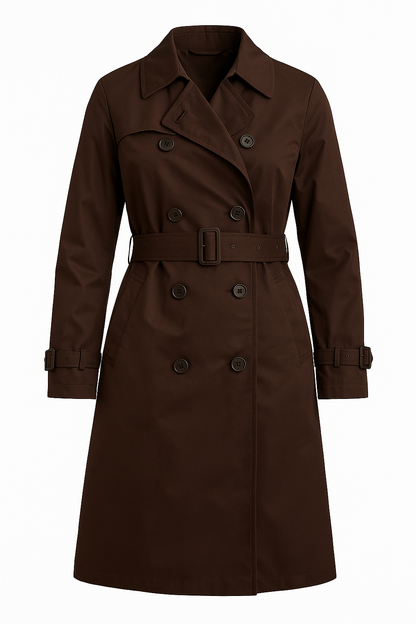 Tailored vintage trench coat