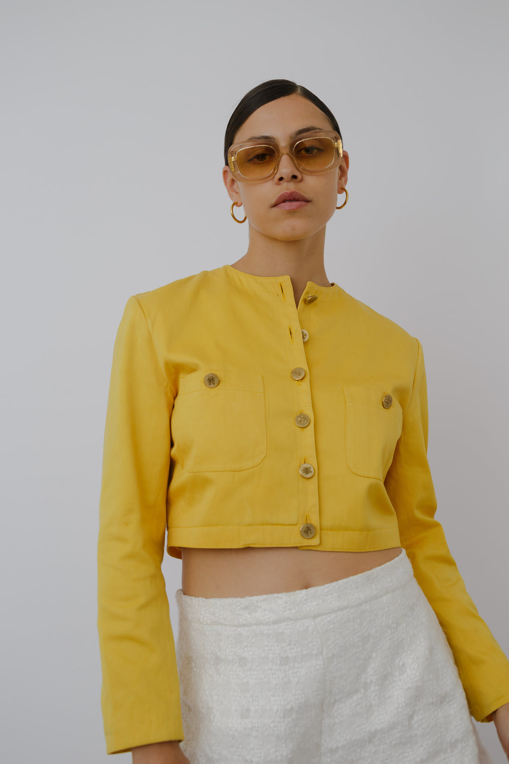 Cropped blazer