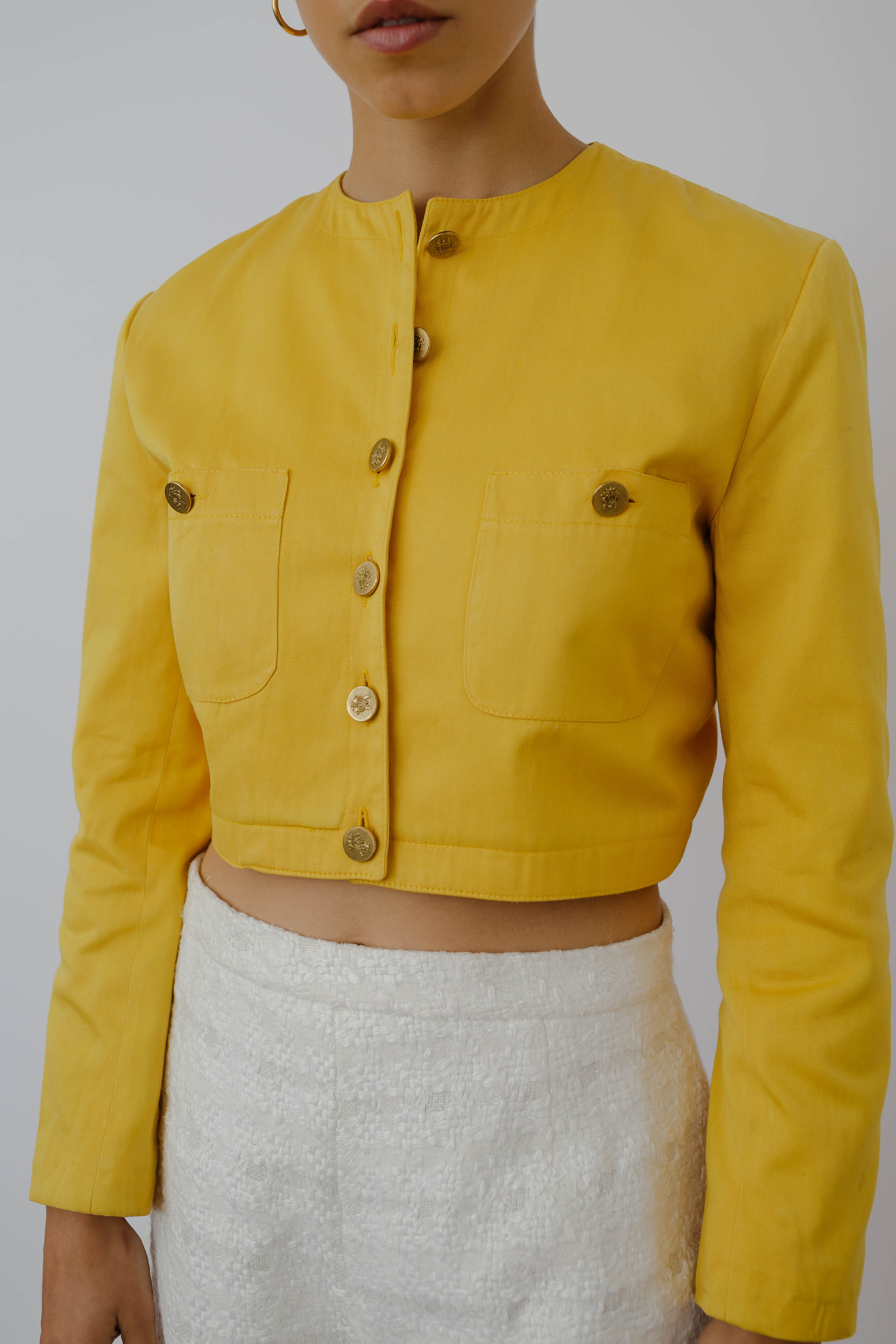 Cropped blazer