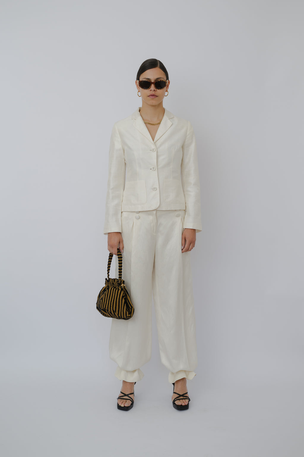 Silk Soirée blazer