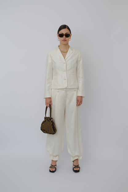 Silk Soirée blazer