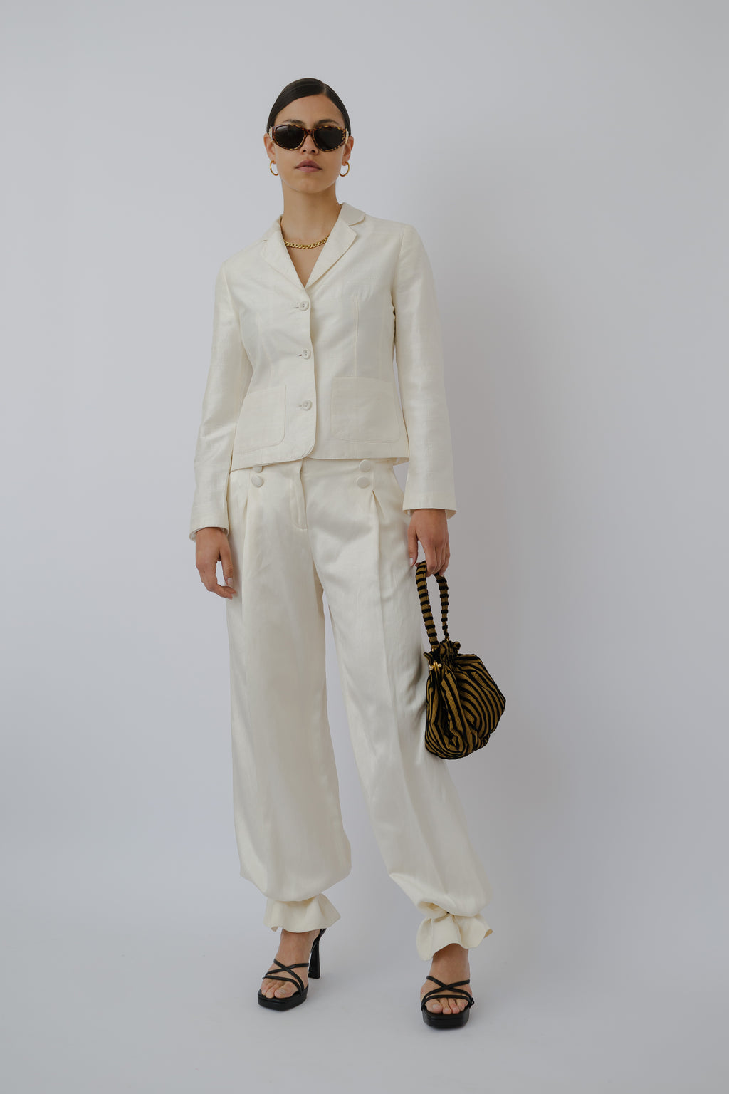 Silk Soirée blazer