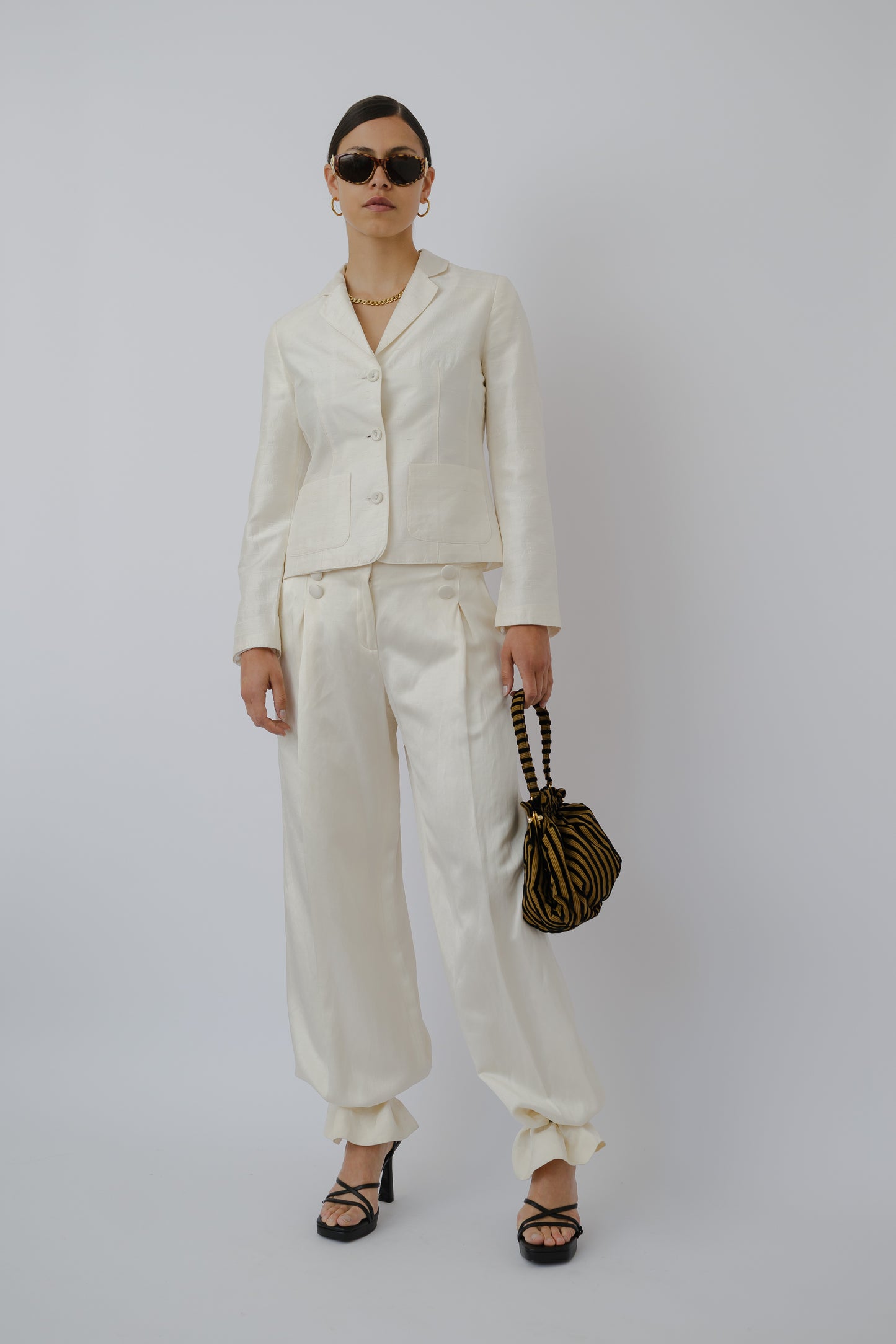 Silk Soirée blazer