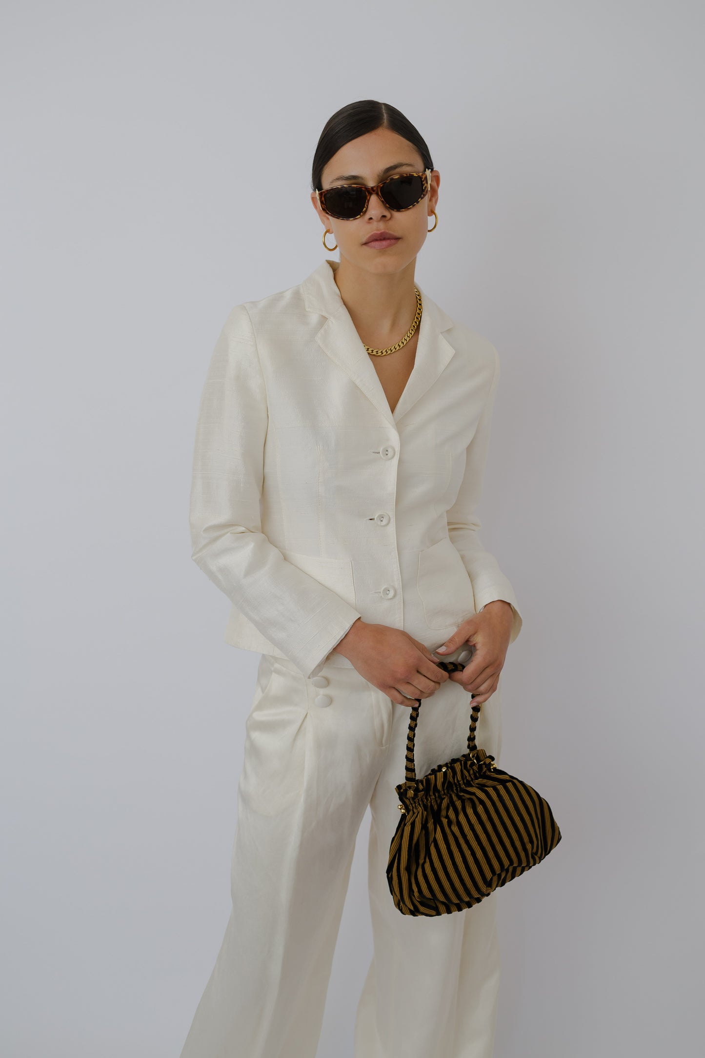 Silk Soirée blazer