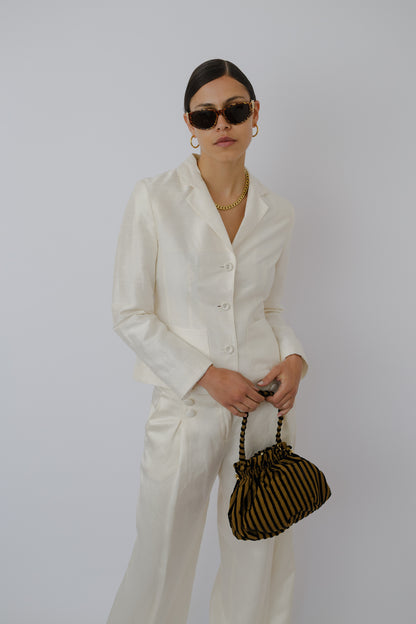 Silk Soirée blazer