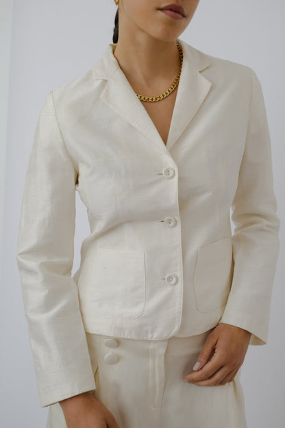 Silk Soirée blazer