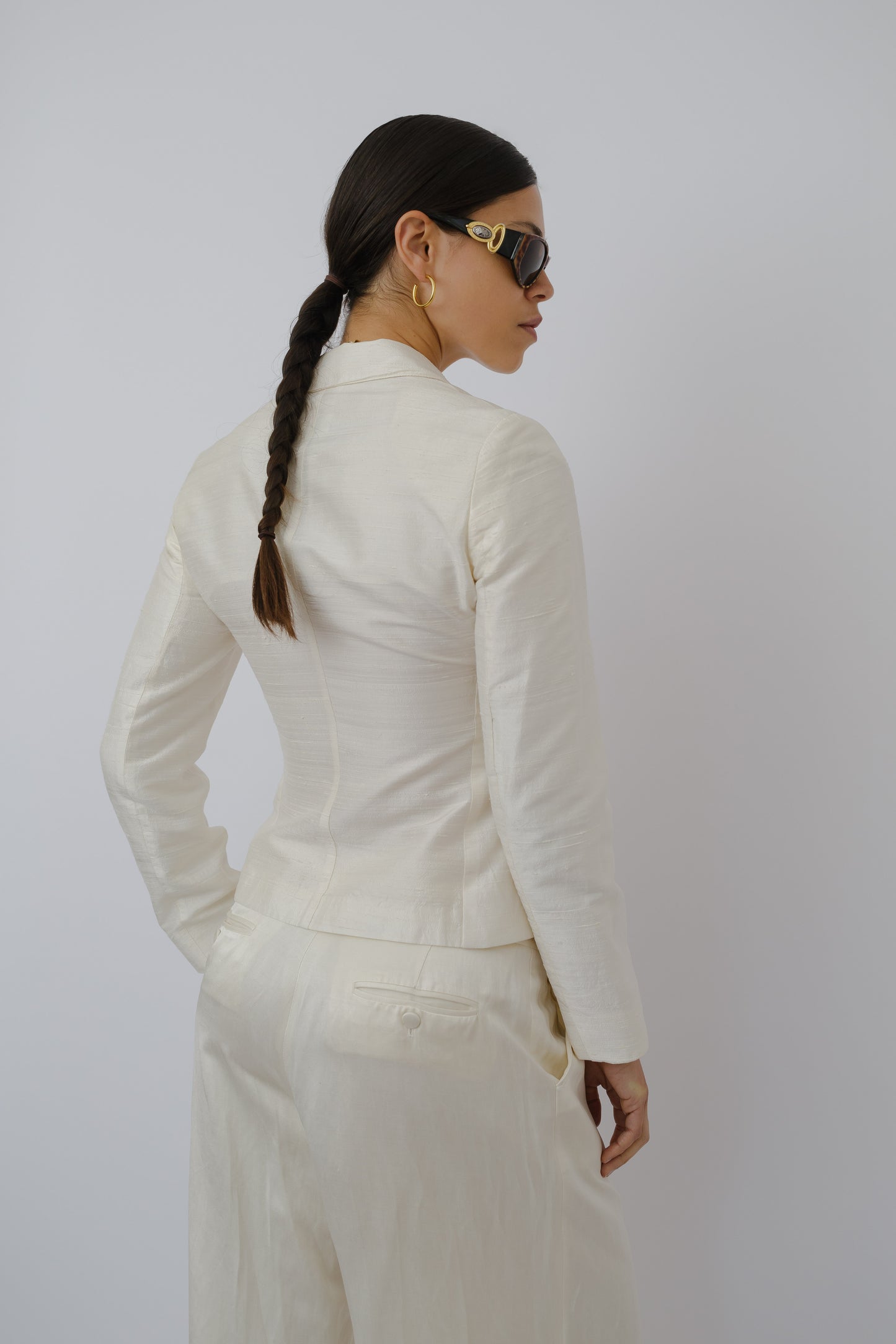 Silk Soirée blazer