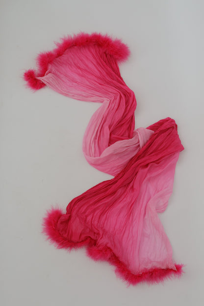 Barbie Silk Feather Scarf