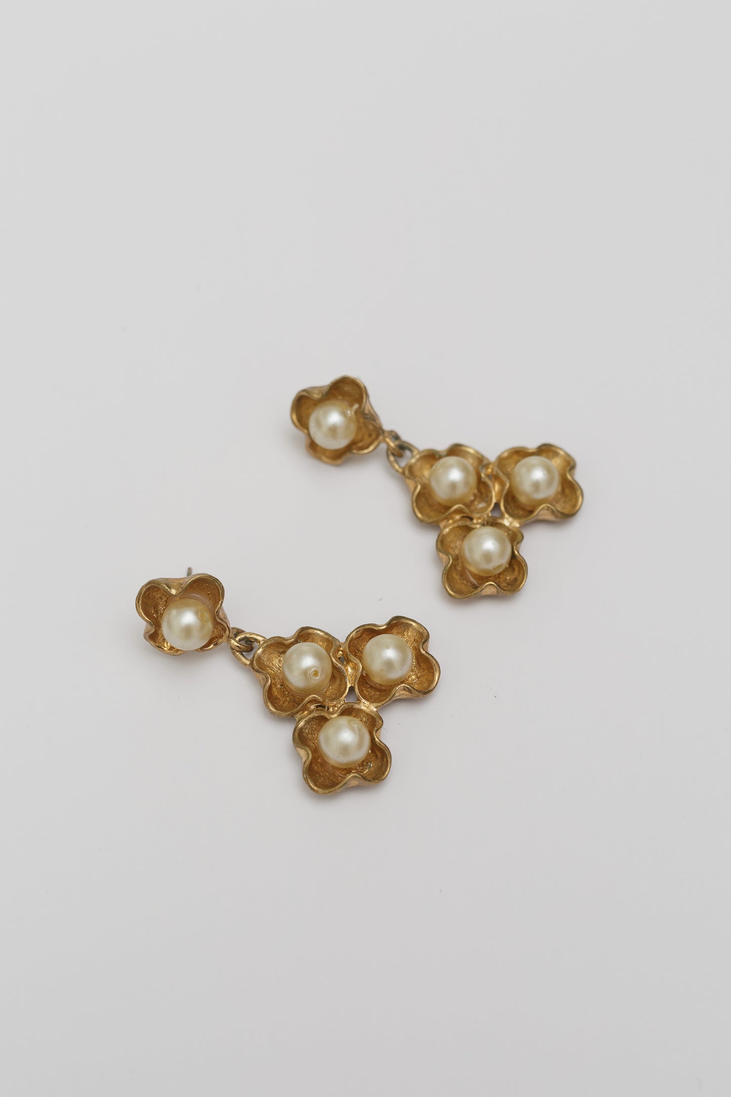 Vintage triangle earrings