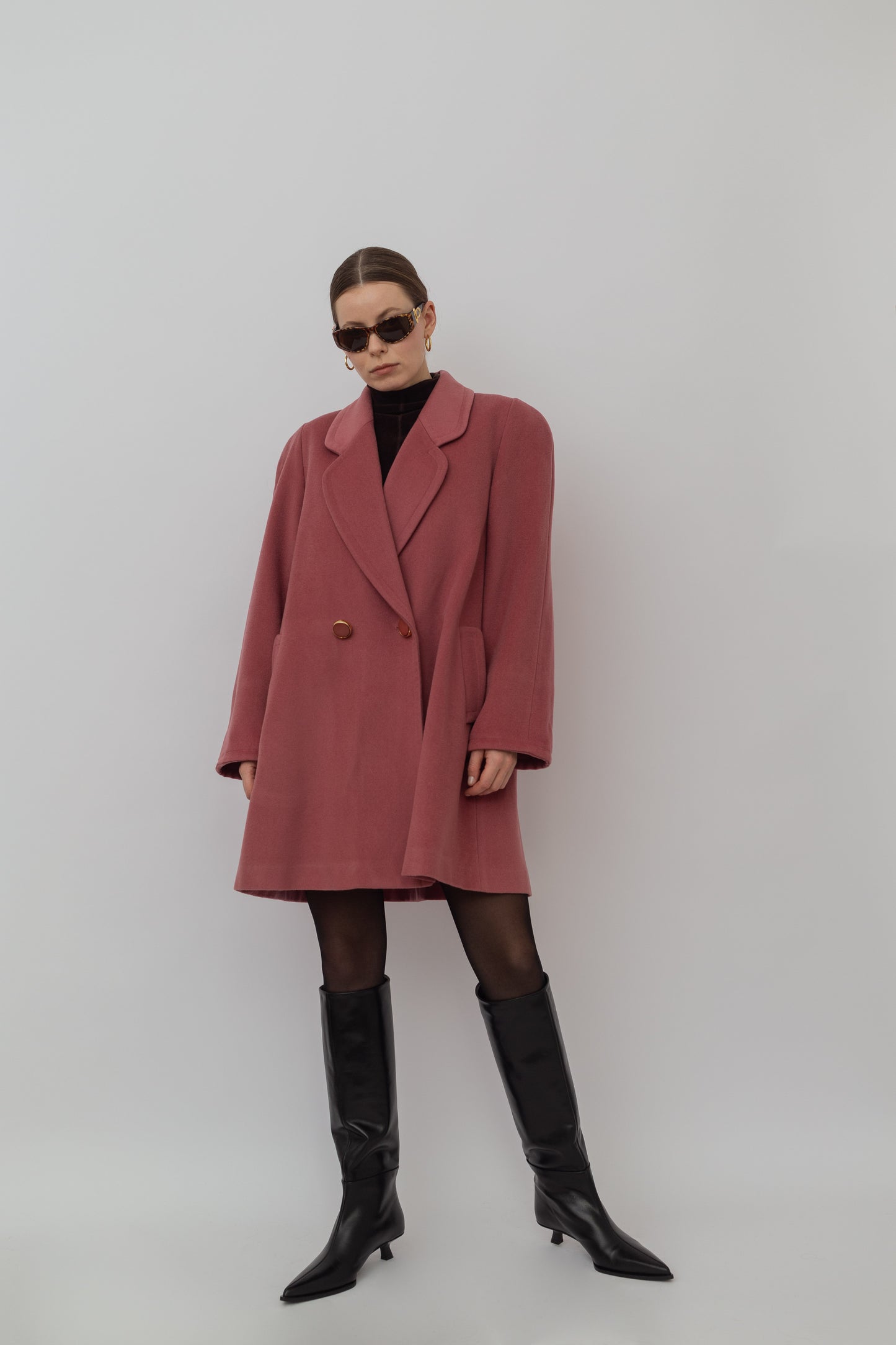 Pink retro coat
