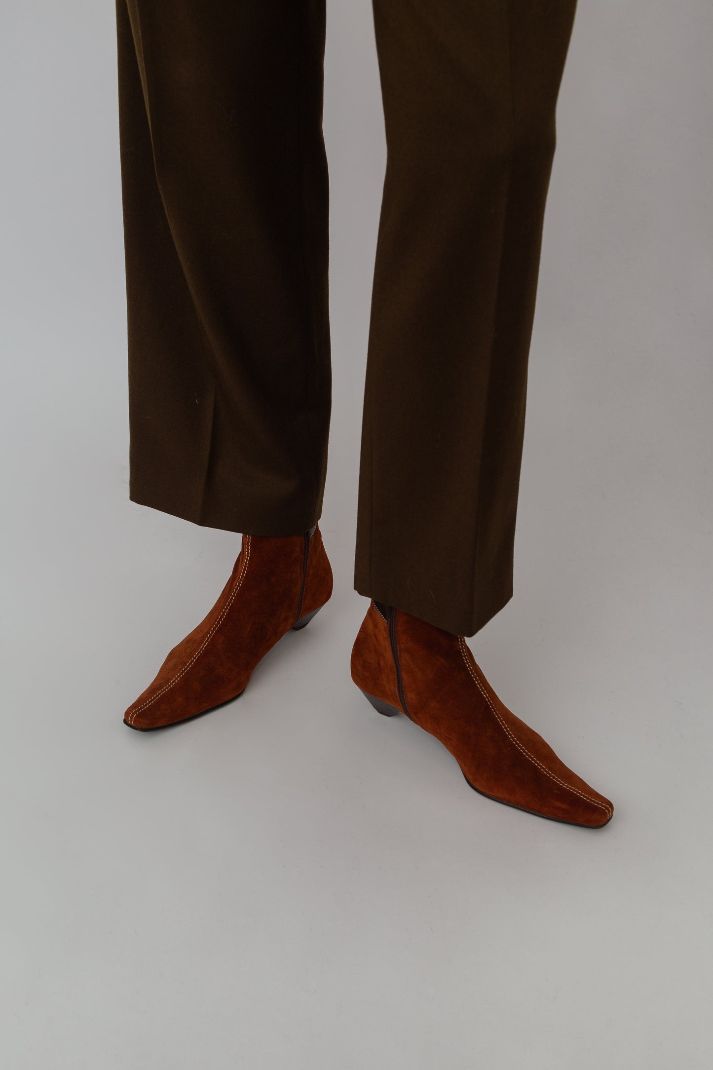 Suede boots