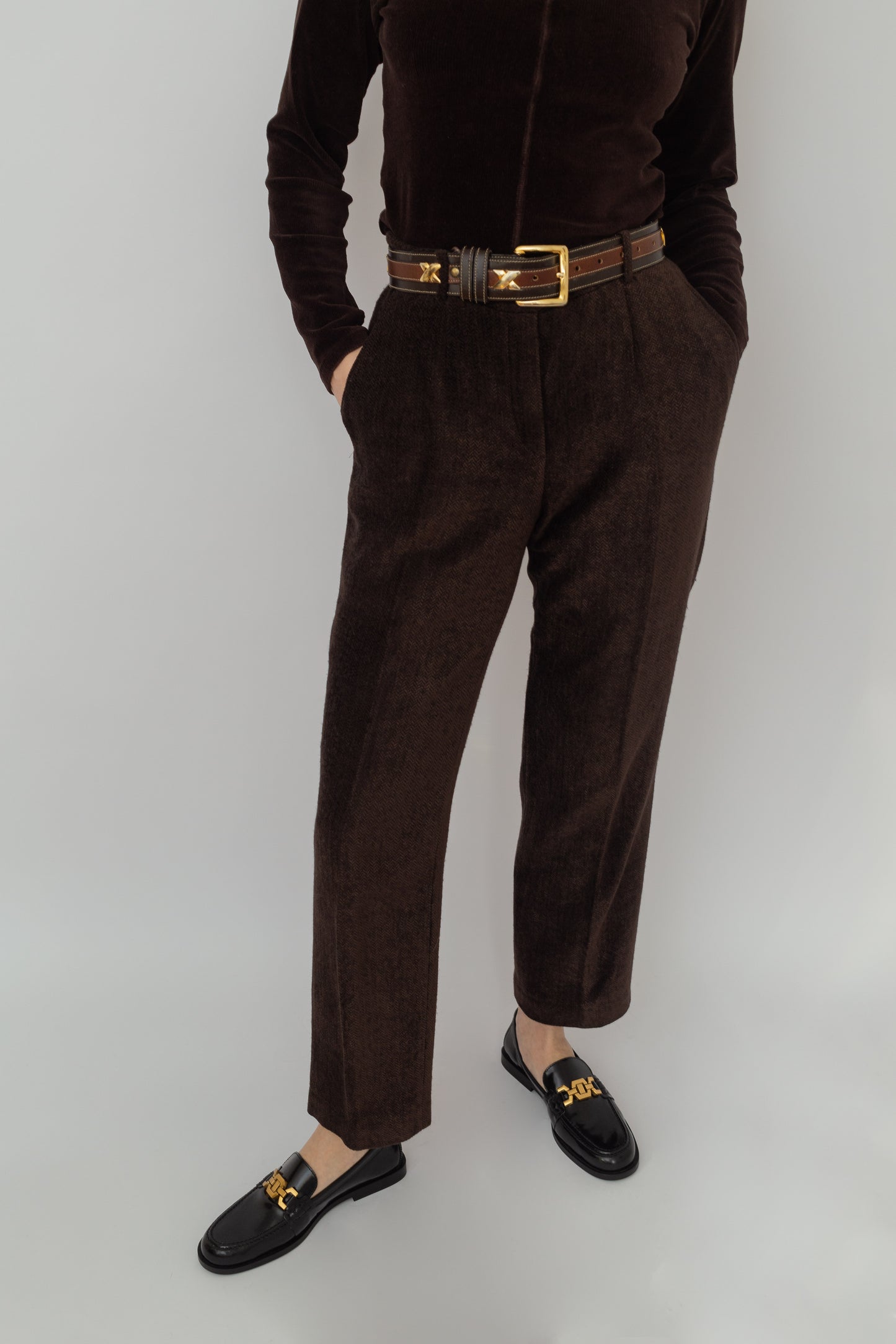 Velvet suit by Madeleine
