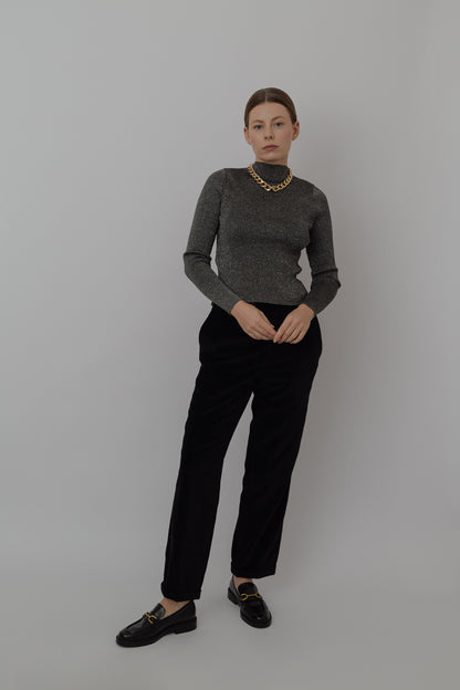 Velvet trousers