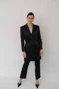 Elegant silky suit