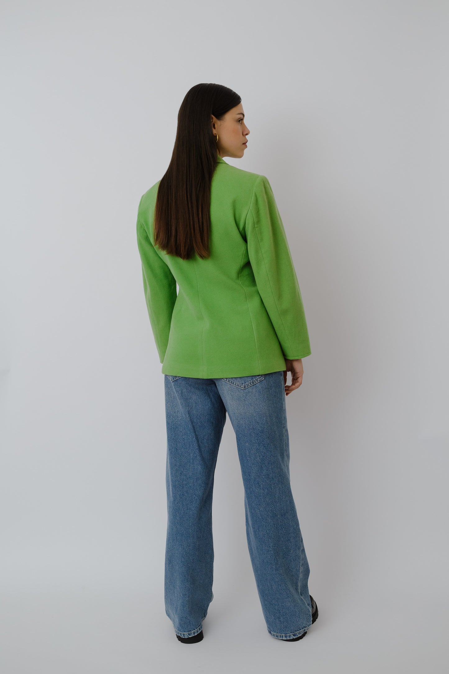Green vintage blazer