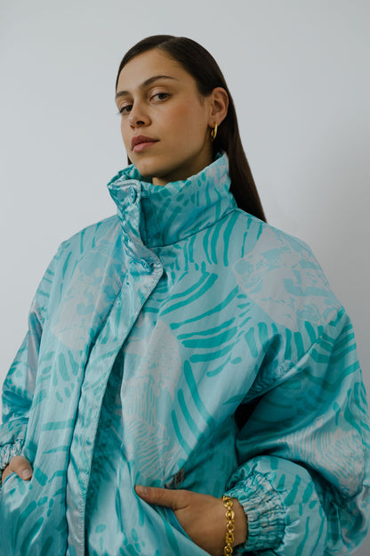 Satin bomber