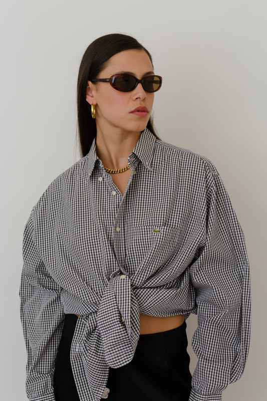 Oversized Lacoste shirt