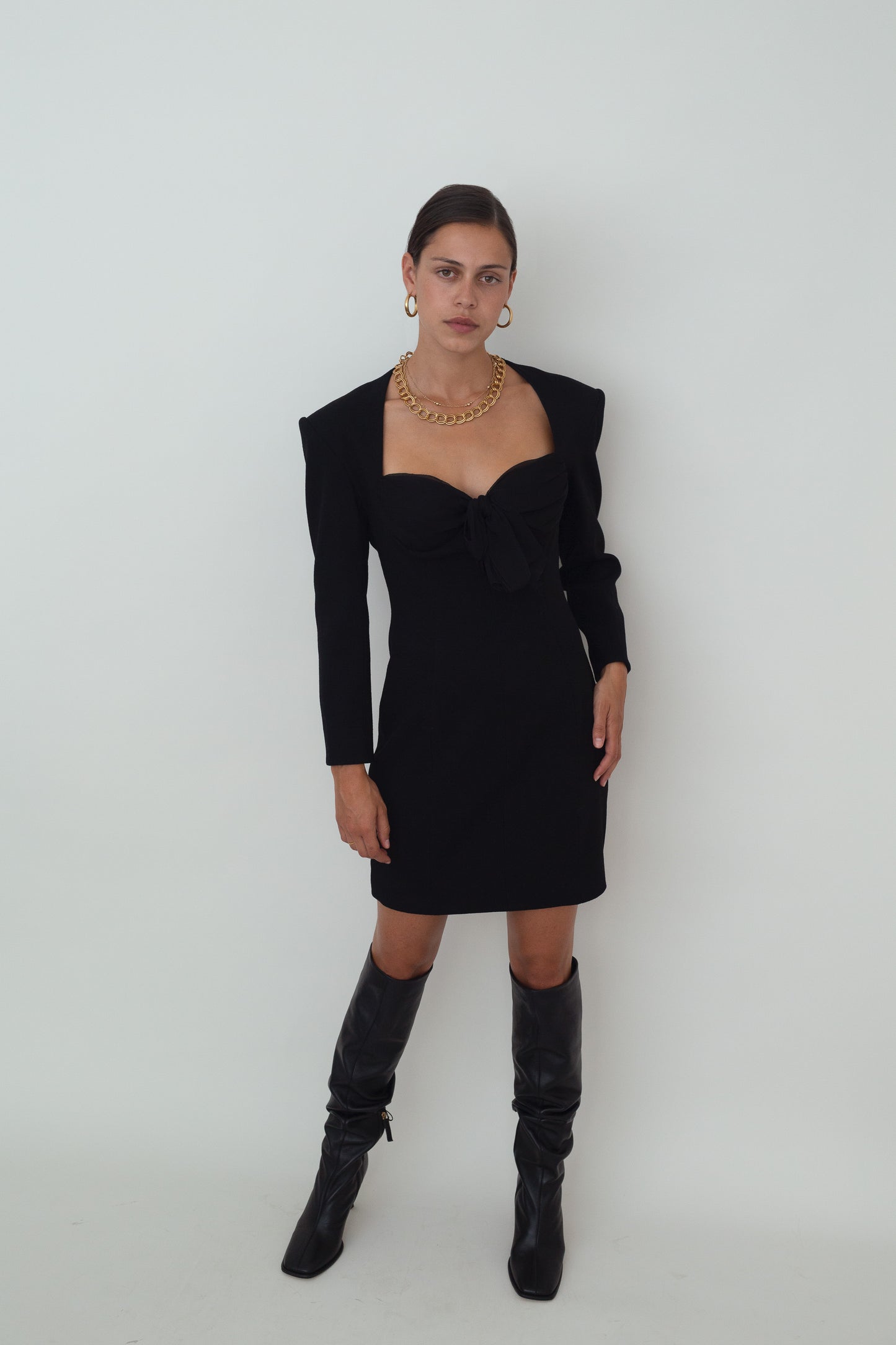 Designer little black dress