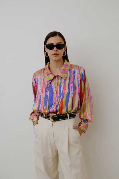 Silk vintage blouse