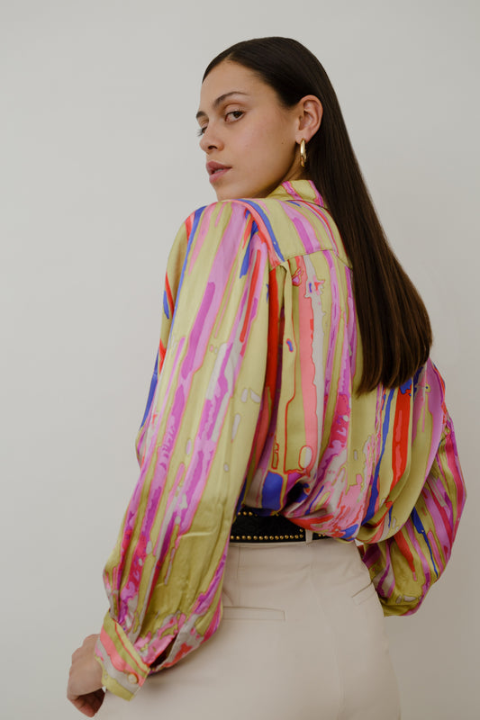 Silk vintage blouse