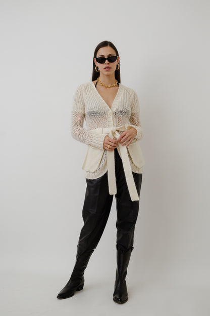Wool cardi