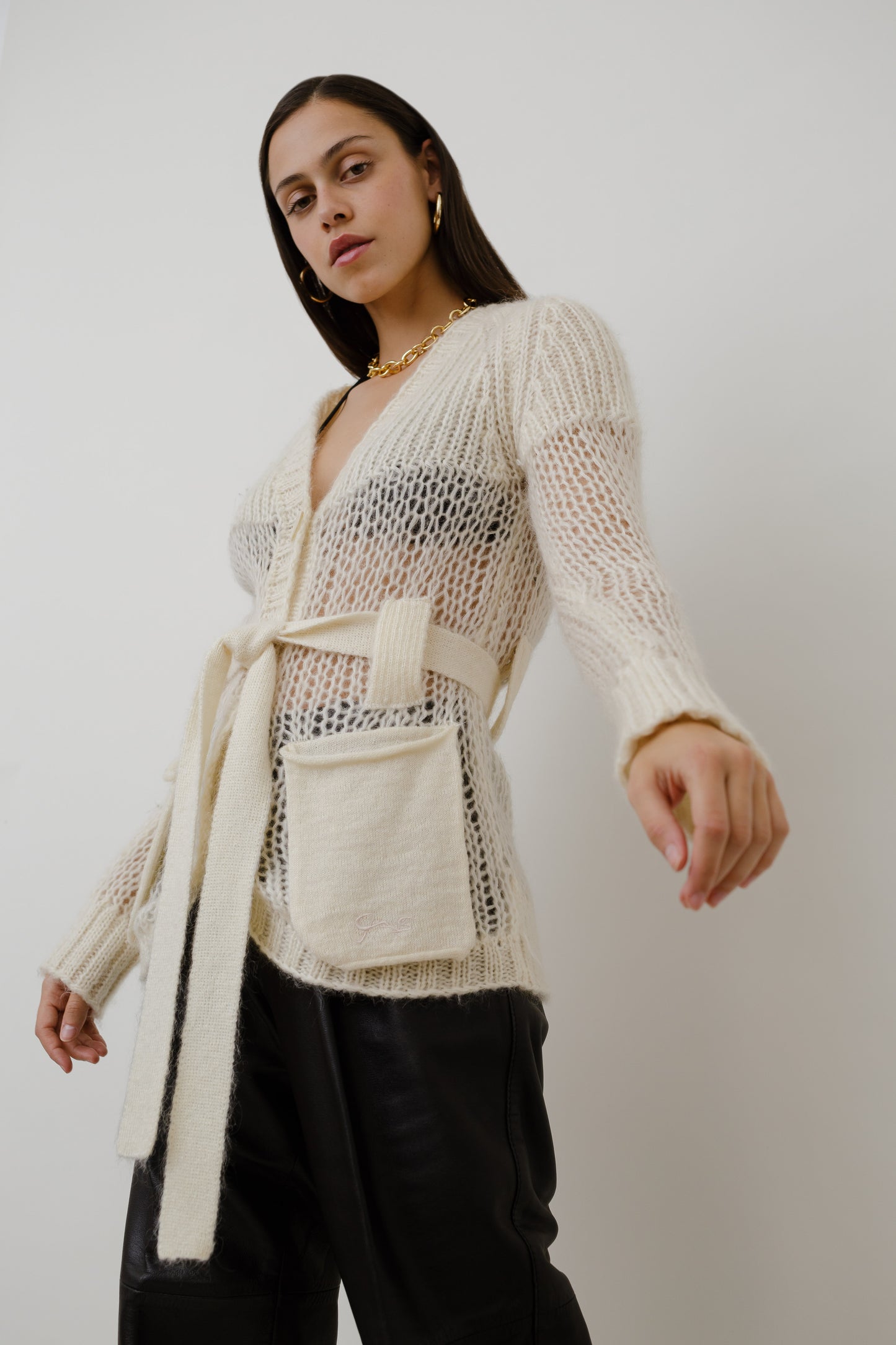 Wool cardi