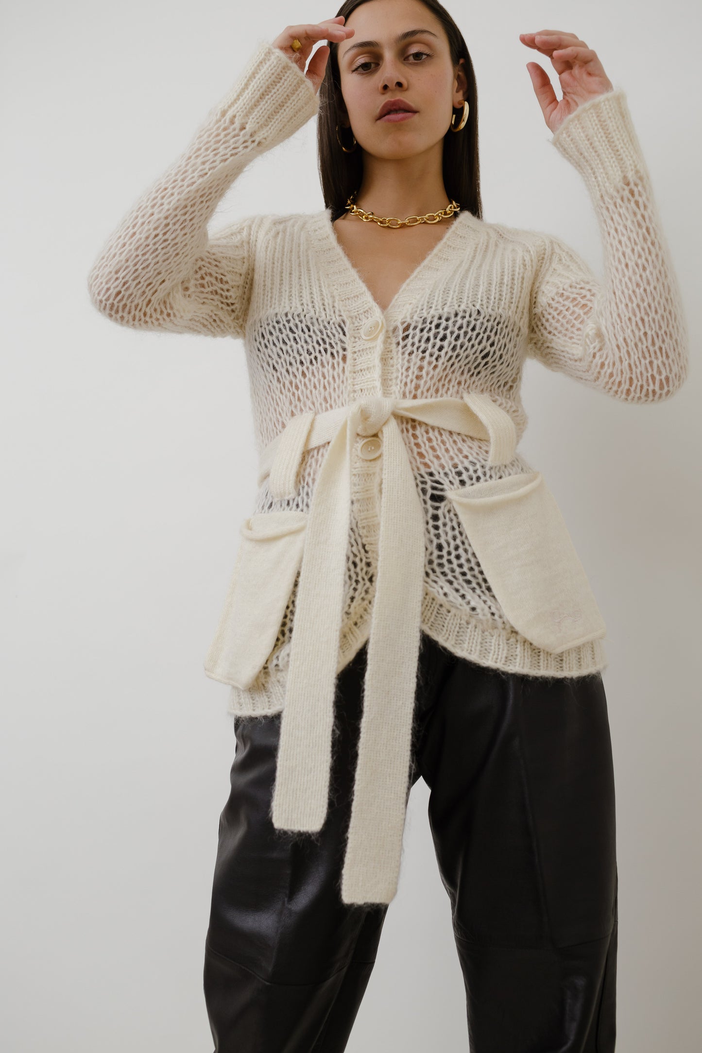 Wool cardi