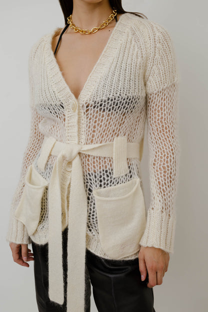 Wool cardi