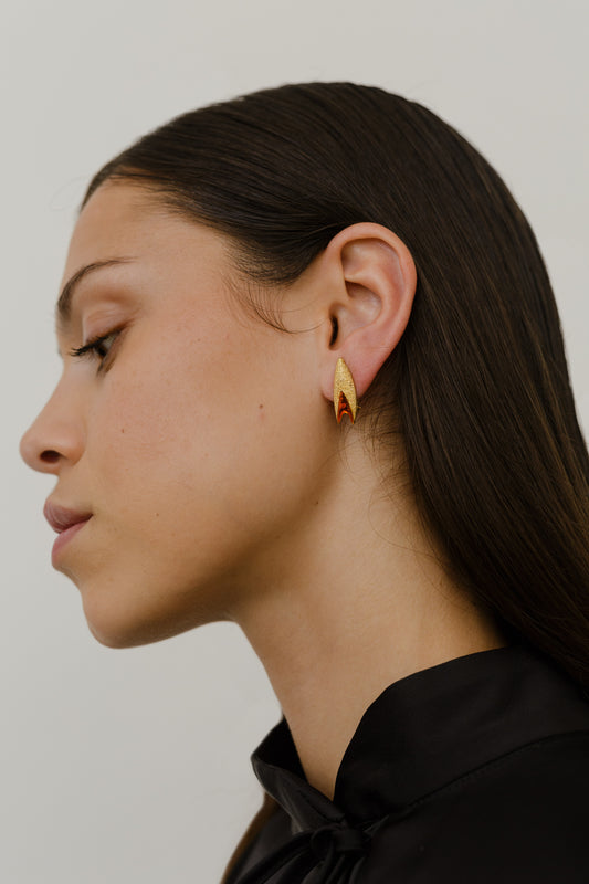 Small golden clips