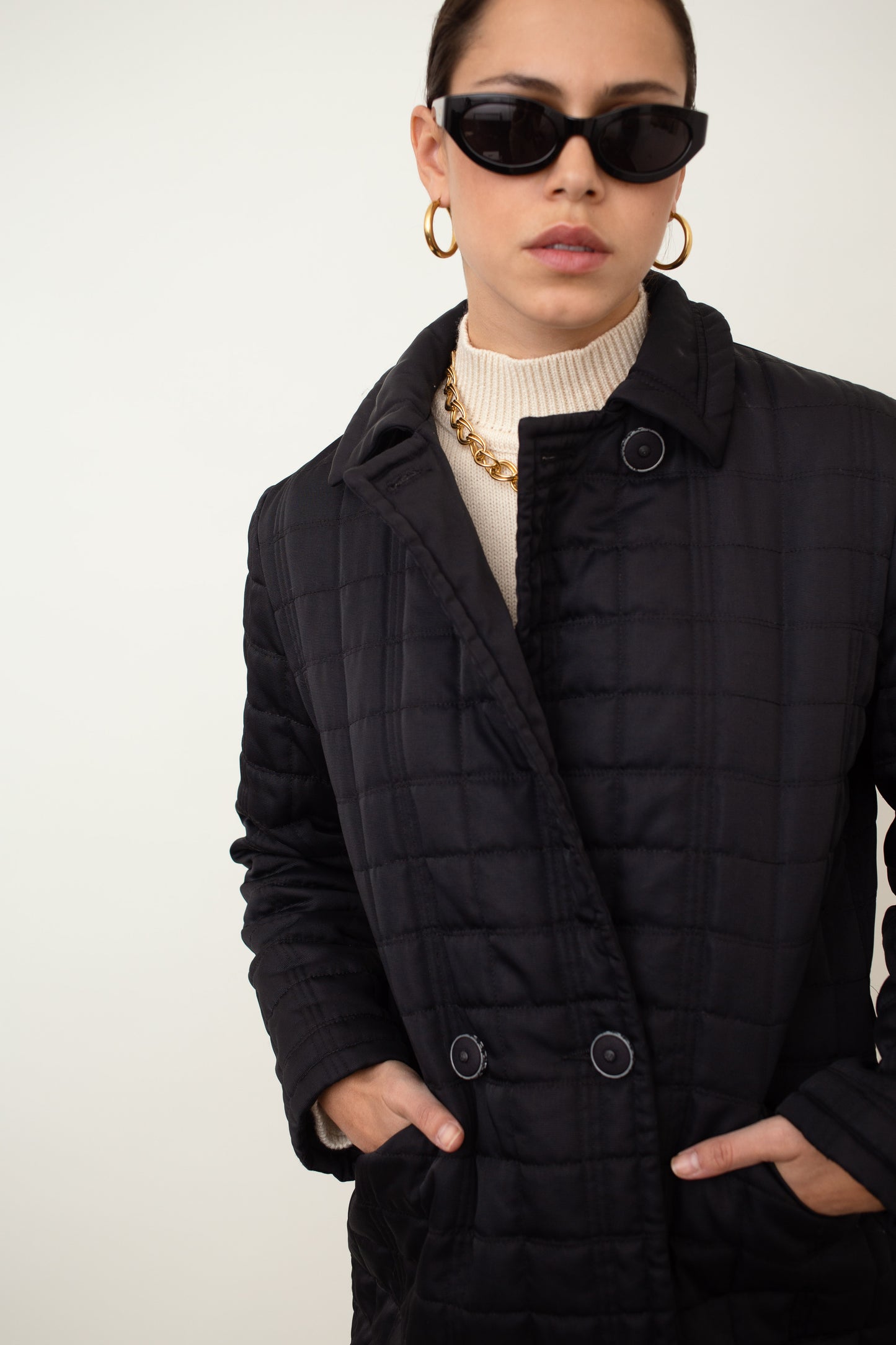 Vintage Versace quilted jacket