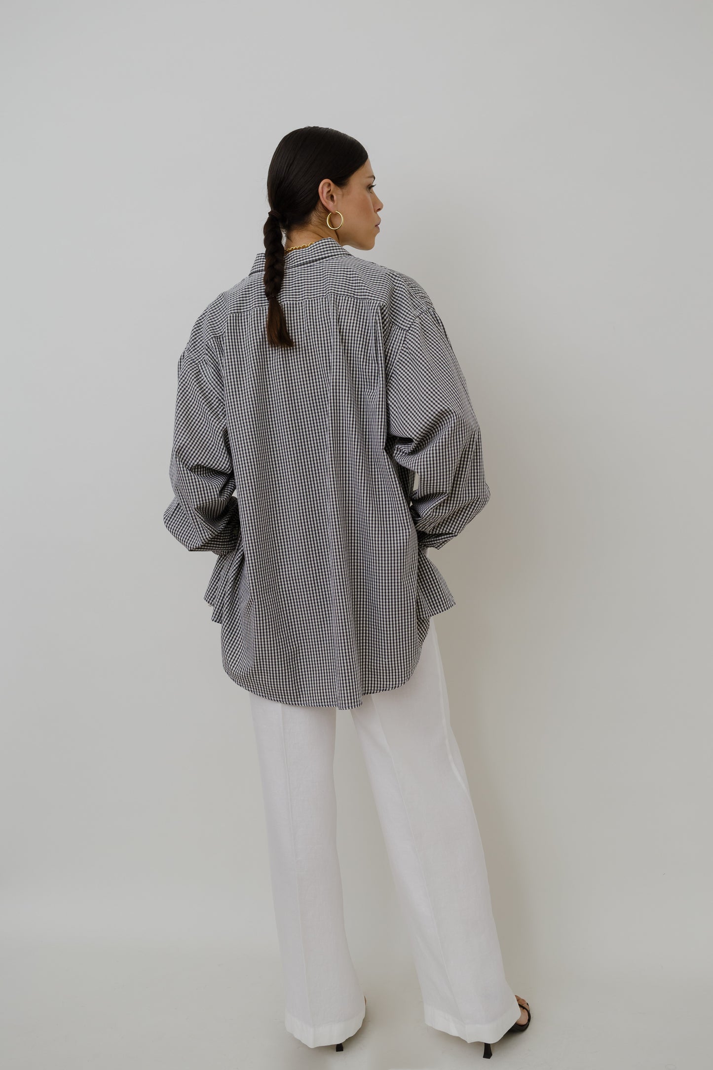 Oversized Lacoste shirt