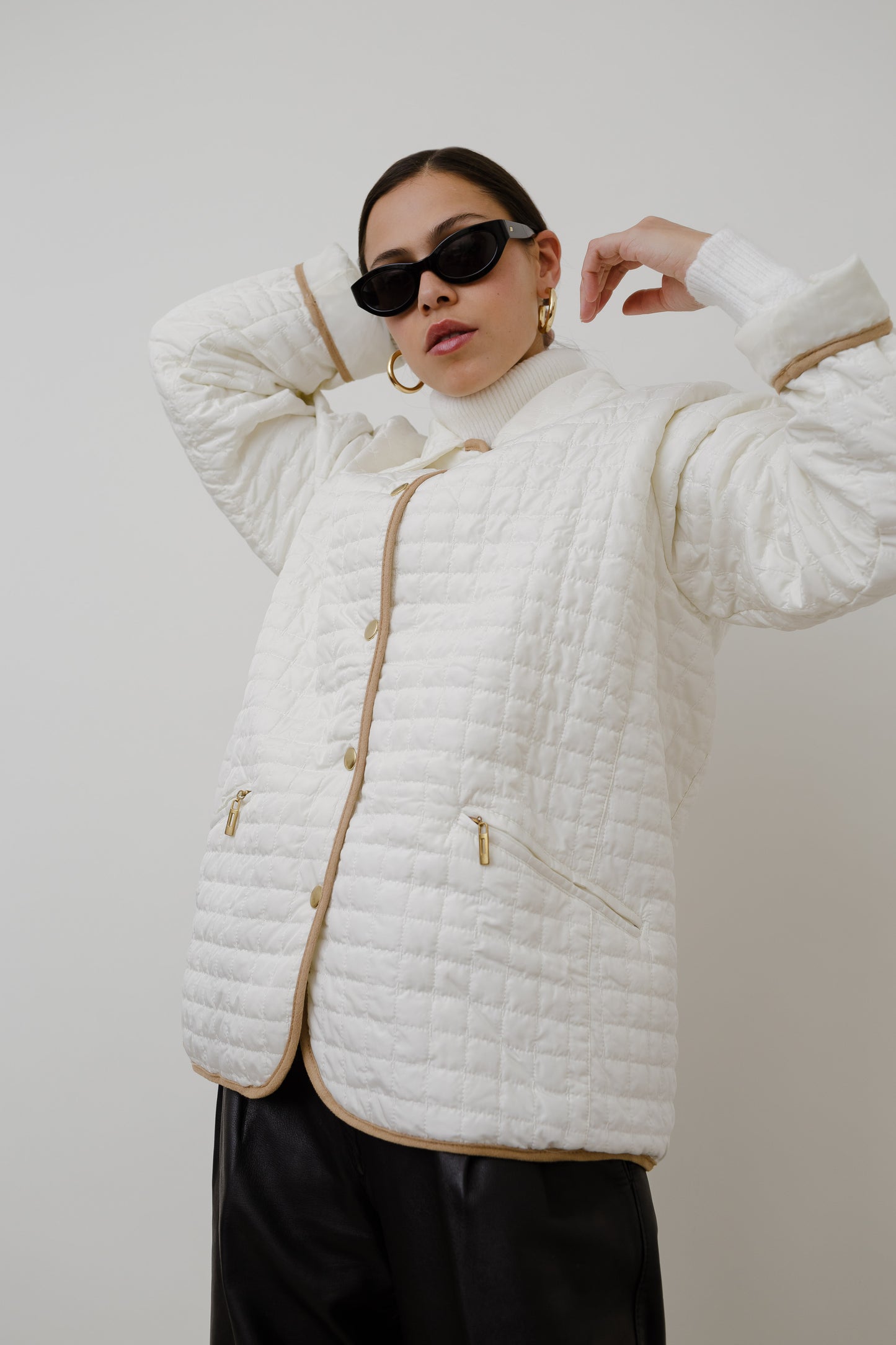 Light quilted vintage jacket